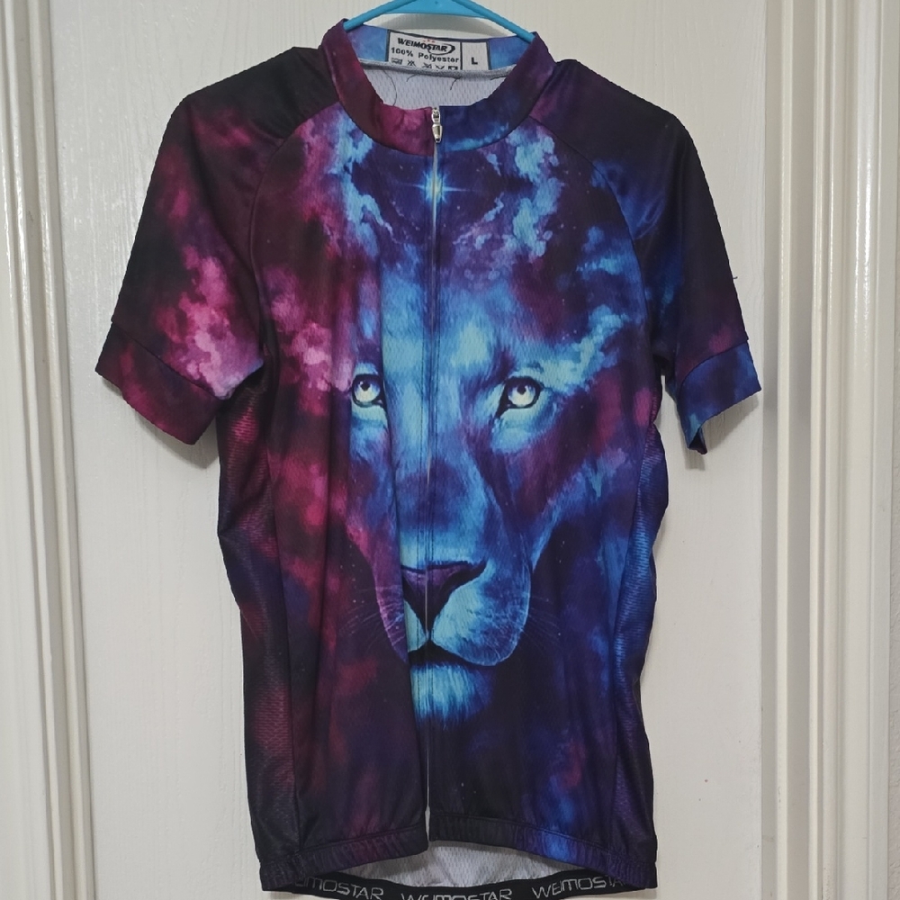 Colorful Lion Cycling Jersey